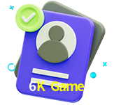 Tornar-se um membro do 6K Game é muito simples